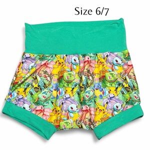 Custom made shorts-New- Pokemon